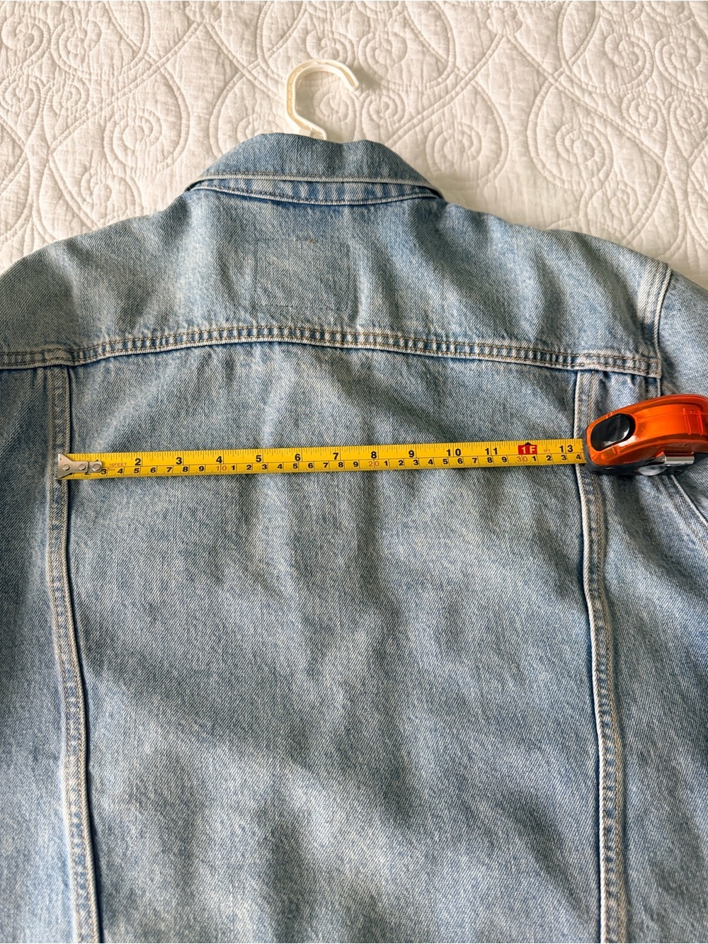 NWOT- Levi's Ex-Boyfriend Trucker jacket- Light Blue - Picture 8 of 11